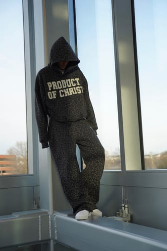 Customer photo review of Black Leopard Hoodie