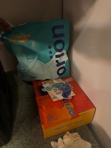 Customer photo review of Whey Protein Powder