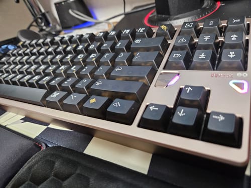 Customer photo review of ATK X QK Hex 80 Magnetic HE Gaming Keyboard Instock
