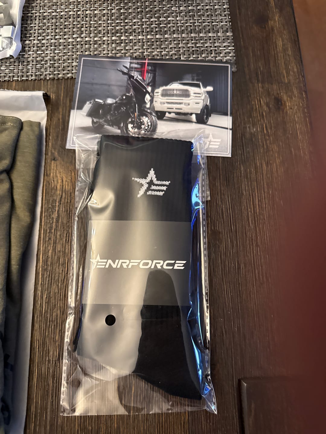 Customer photo review of Performance Socks - Black