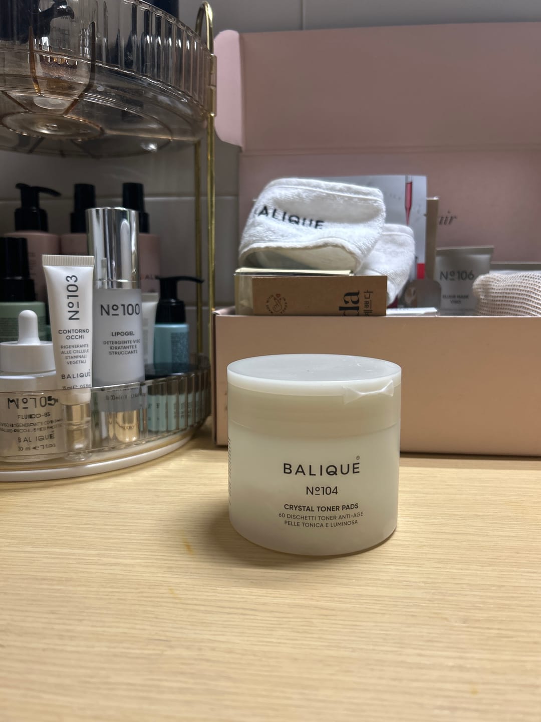 Customer photo review of N°104 - CRYSTAL TONER PADS