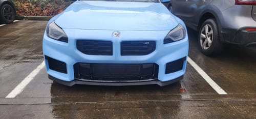 Customer photo review of Genuine BMW G87 M2 CS OEM Front Splitter