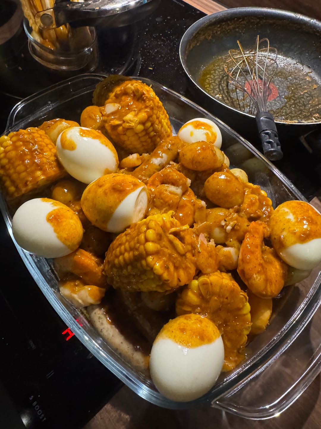 Customer photo review of Seafood Boil Bomb