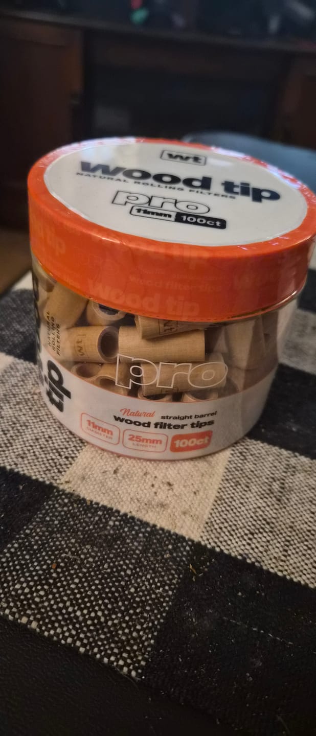 Customer photo review of 12.7mm King Wood Tips - 100ct