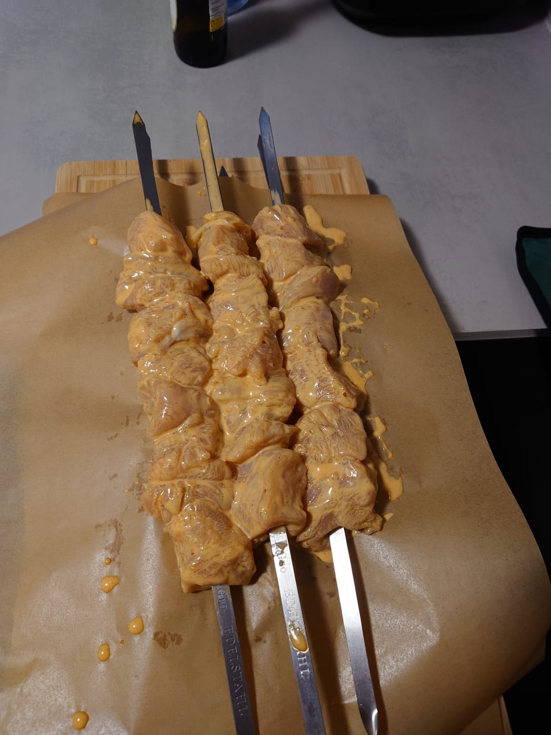 Customer photo review of Hähnchen-Schaschlik Süß-Sauer – fruchtig-pikant & exotisch | mySchaschlik