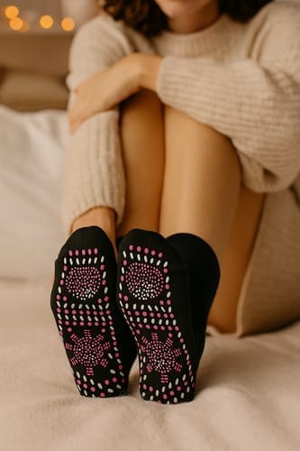 Customer photo review of NeuroWarm - Neurosocken mit selbstwärmender Neurostimulation