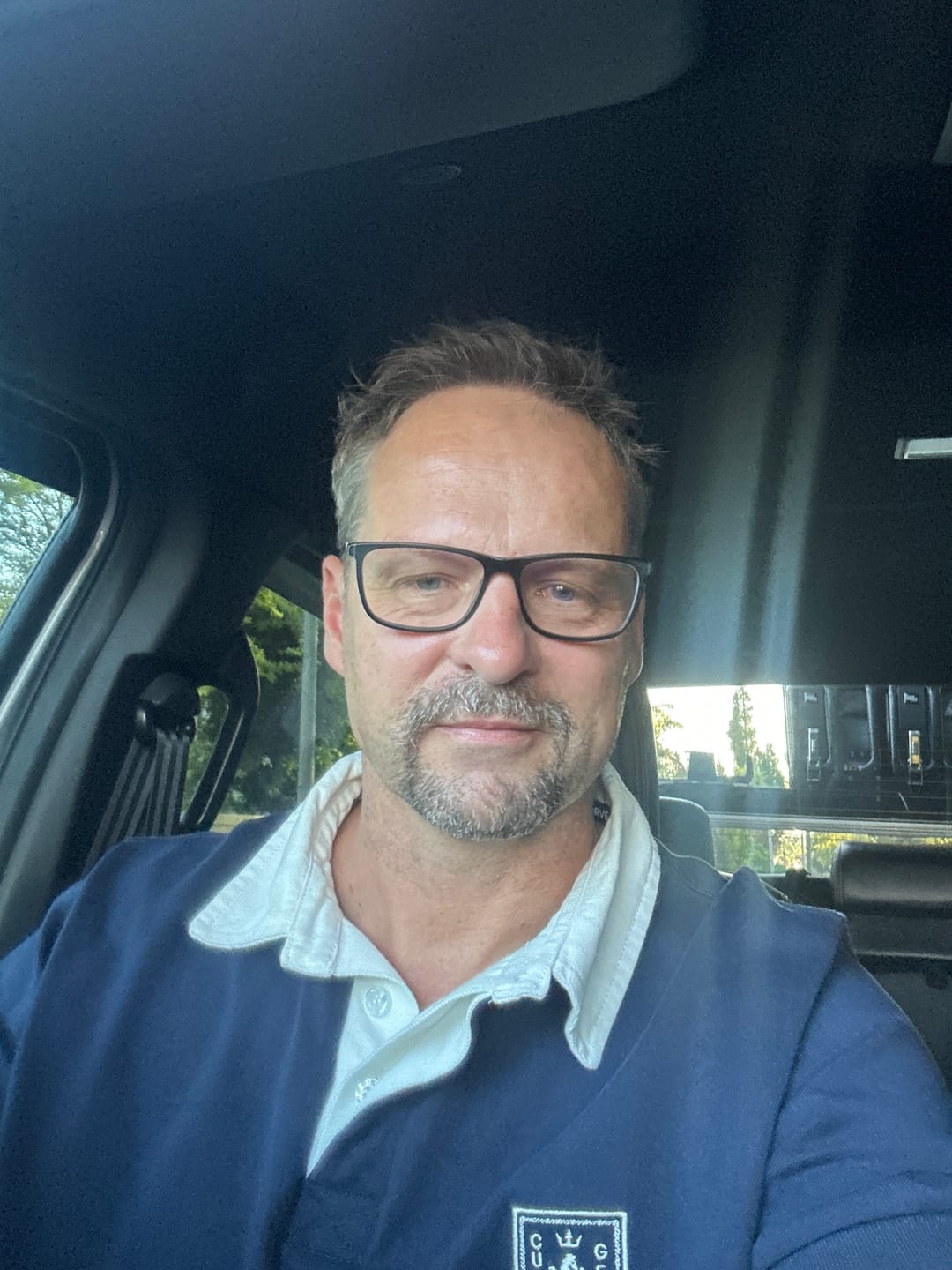Customer photo review of Elite Rugby Polo Navy