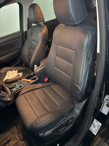 Customer photo review of Premium Custom-Fit Seat Covers