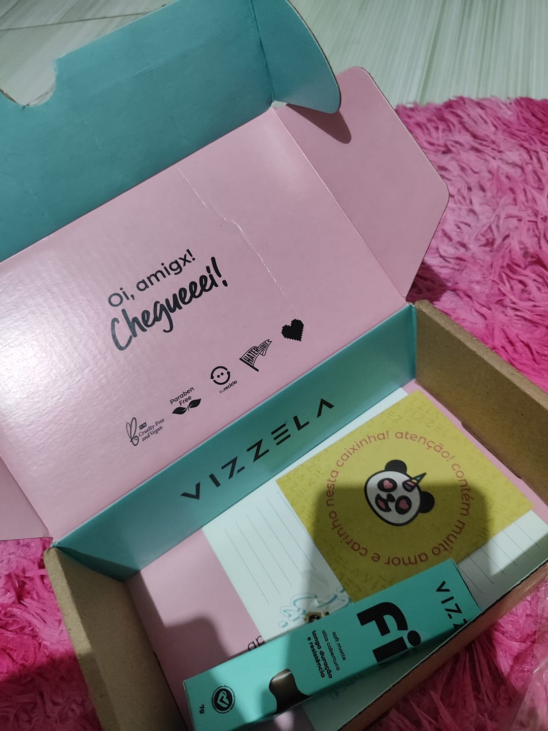 Customer photo review of Corretivo Líquido FIX - Vizzela