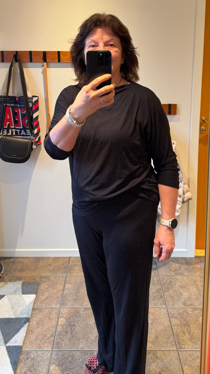 Customer photo review of Lounge Pyjamas i supermyk modal