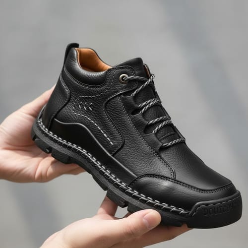 Customer photo review of Orthopädische Premium-Lederstiefel