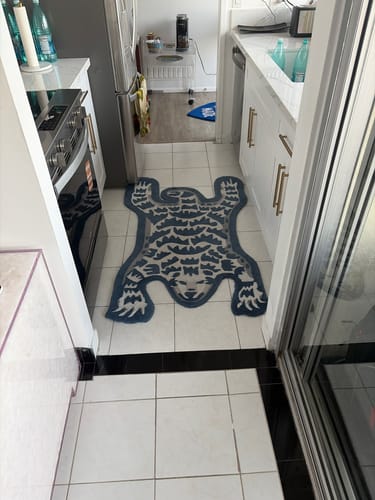Customer photo review of POLAR BEAR RUG