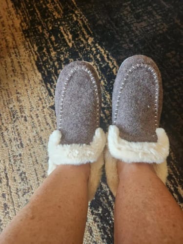 Customer photo review of OrthoComfy - ergonomischer schmerzlindernder Komfortschuh - Plüschgefüttert