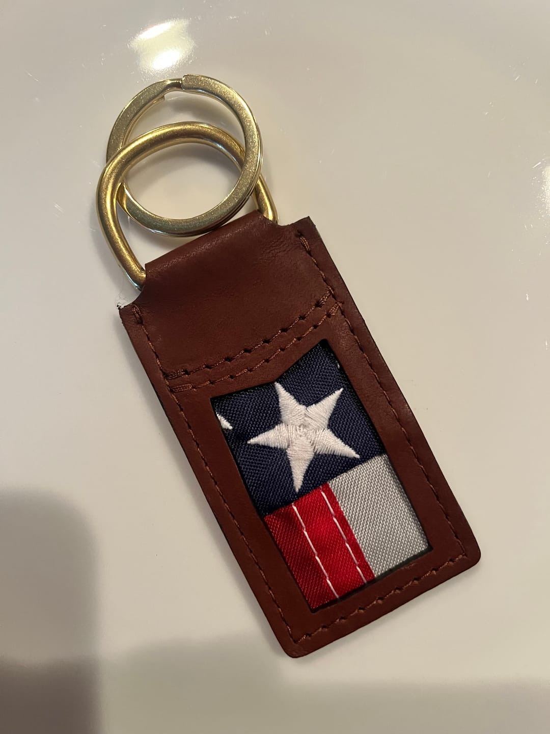 Customer photo review of Liberty Key Ring