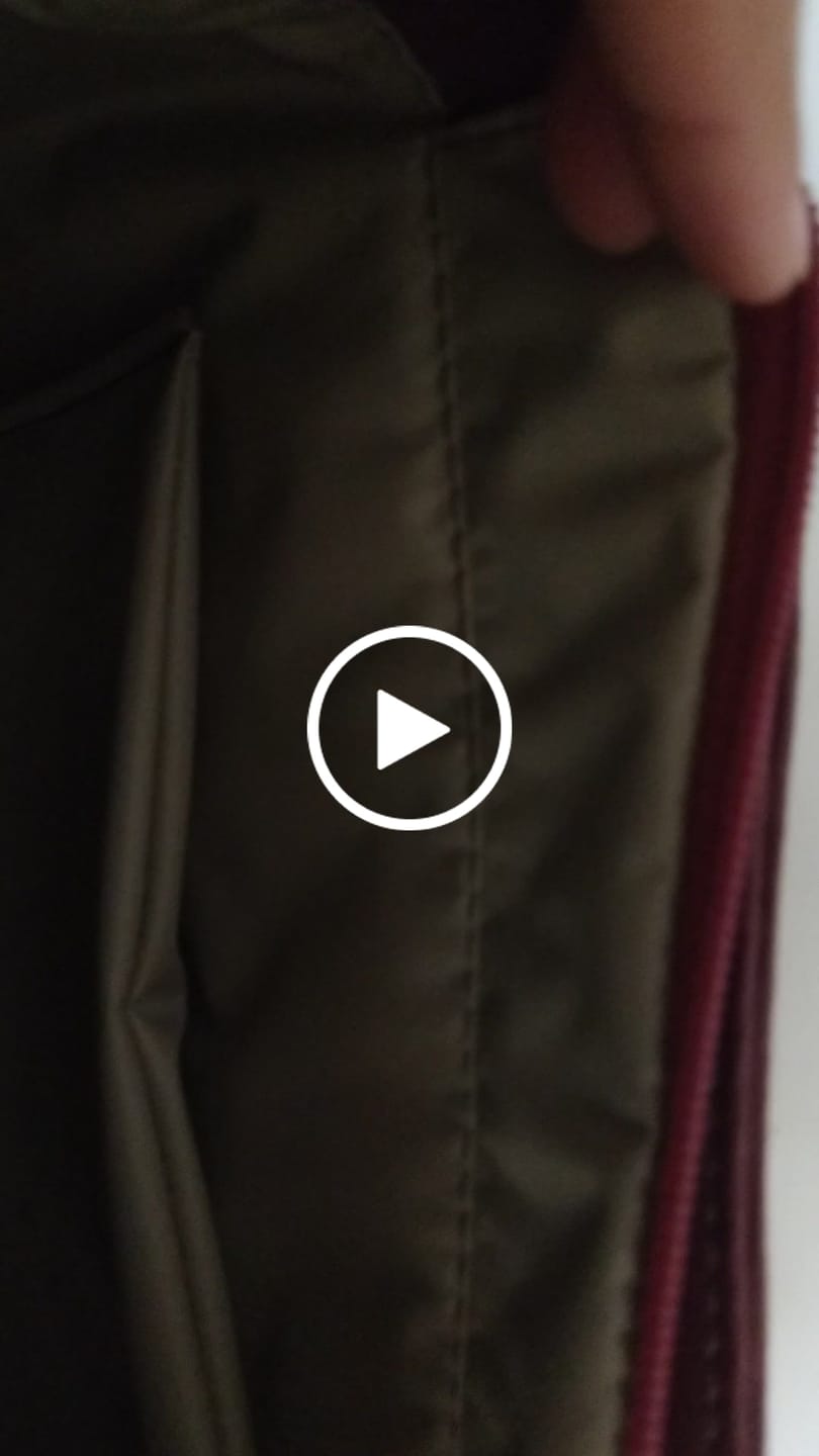 Customer video review of NYLON 190T EMBORRACHADO COR AREIA