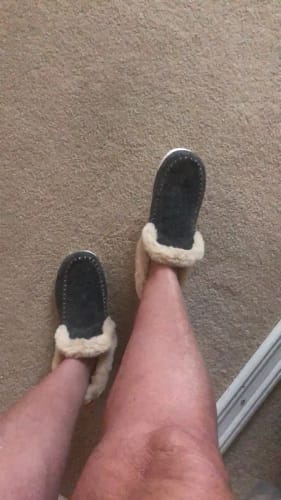 Customer photo review of OrthoComfy - ergonomischer schmerzlindernder Komfortschuh - Plüschgefüttert