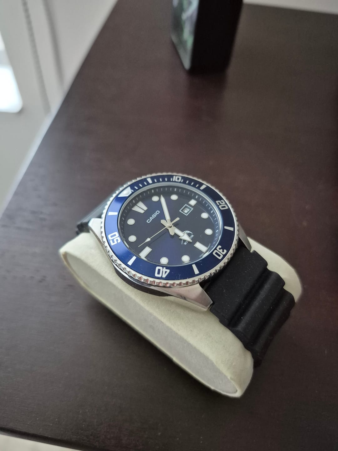 Customer photo review of Reloj Casio Submariner Marlin Duro MDV-106B-2AVCF Azul Buceo