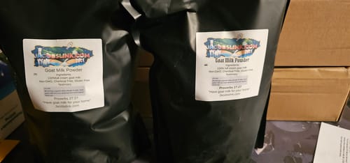 Customer photo review of Organic Goat Milk Powder