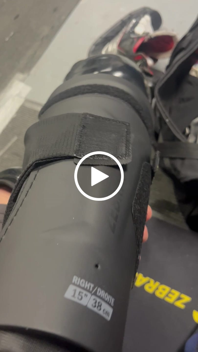Customer video review of ZSG-PRO HOCKEY REFEREE SHIN GUARDS