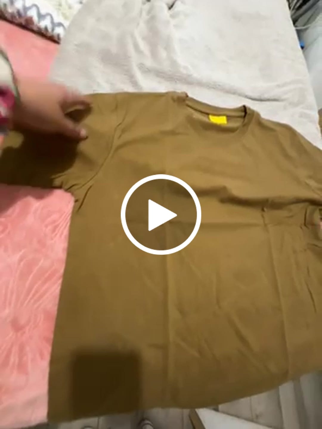 Customer video review of POLERA  DE ALGODON MANGA CORTA