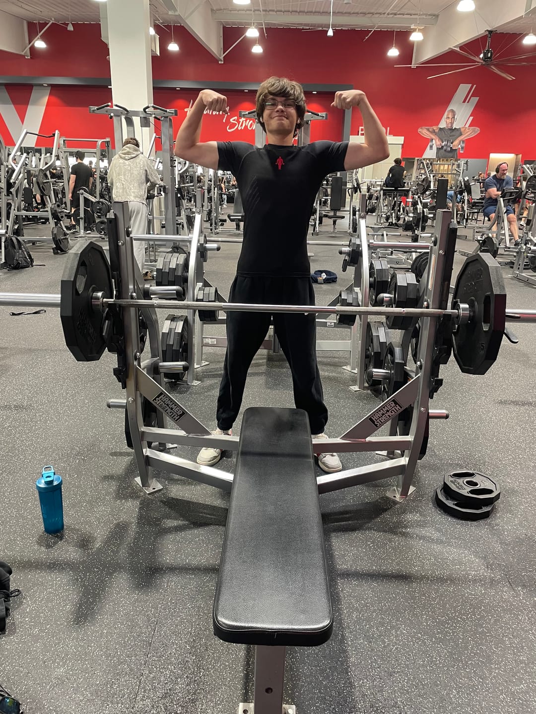 Customer photo review of 4286 - Gold's Iron Legacy Compression Tees