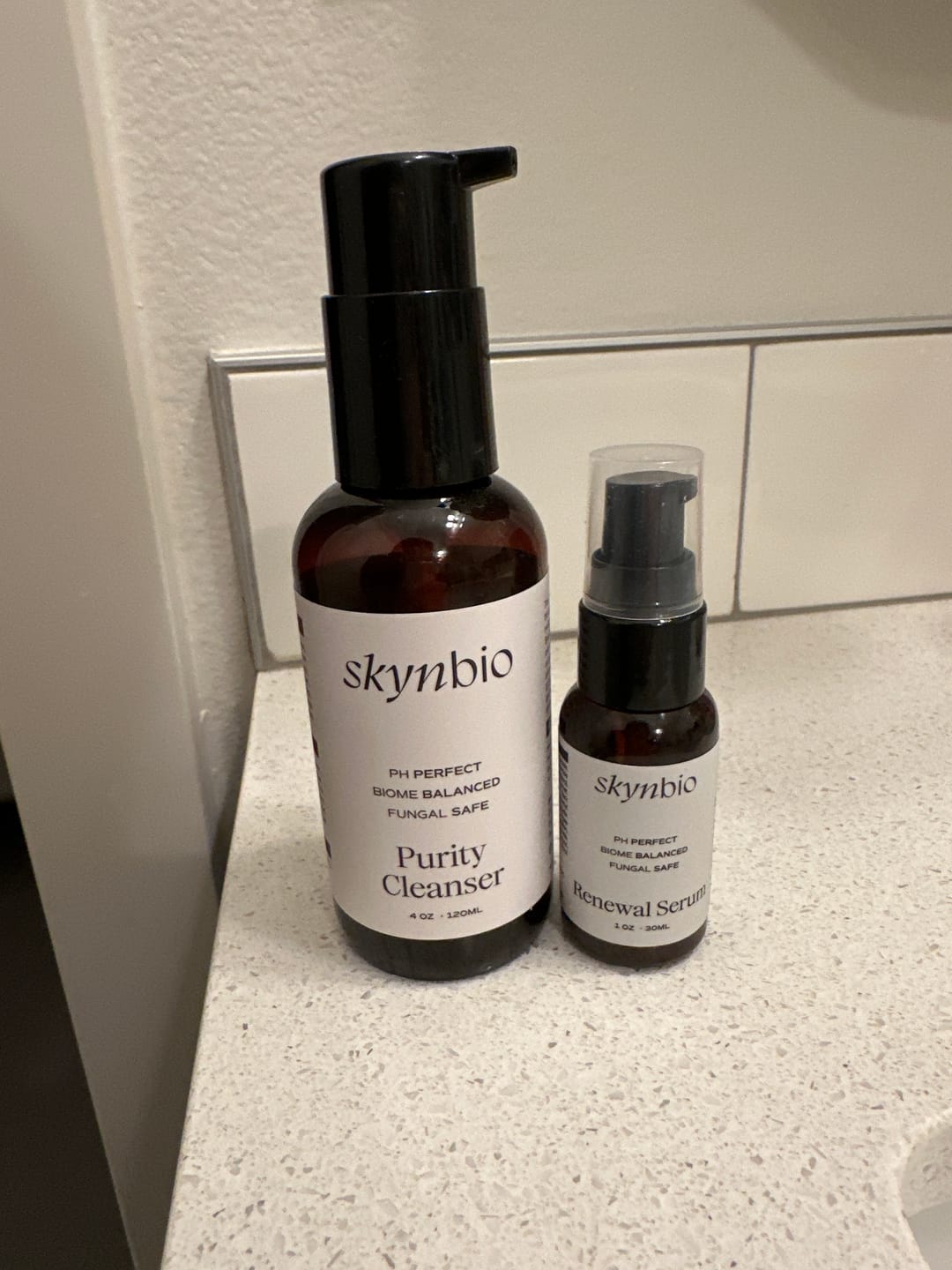 Customer photo review of renewal | biome-friendly serum