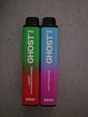 Customer photo review of Ghost® Pro 3500 - Puff Jetable / Vape Disposable 2% Nicotine