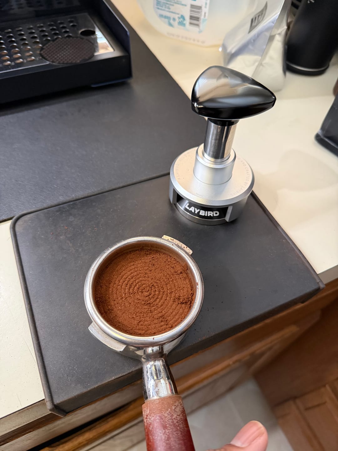 Customer photo review of LAYBIRD TriPress Power Tamper