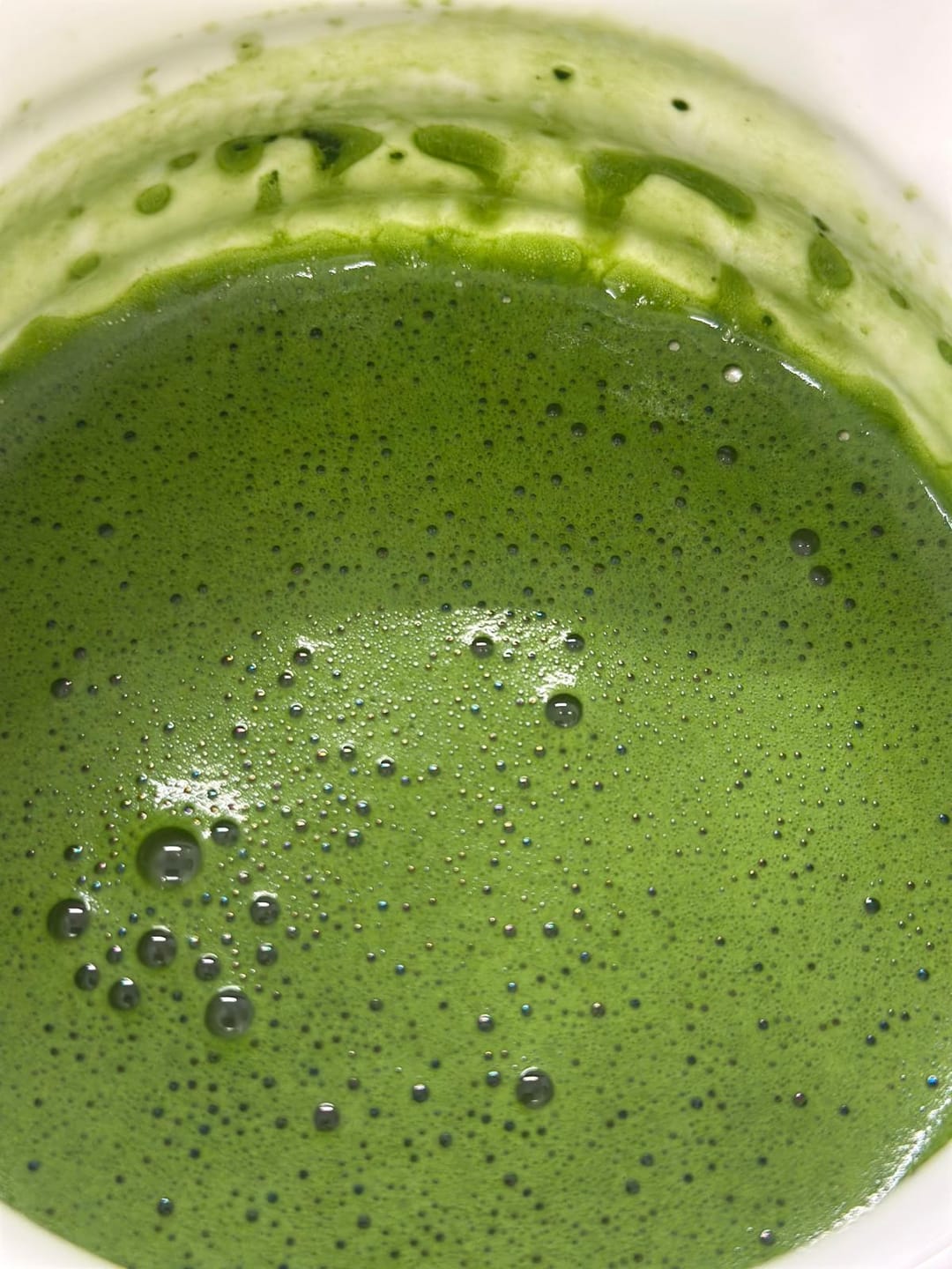 Customer photo review of BENBU Matcha - Premium Japanese Matcha Powder 3.5 oz (100g) Bag