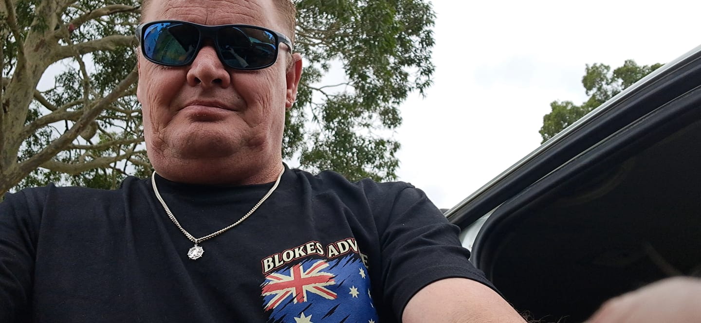 Customer photo review of Big Chocky | Aussie Day Tee