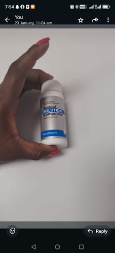 Customer photo review of Minoxidil High Strength (5%) SOLUTION, 3x60ml pack