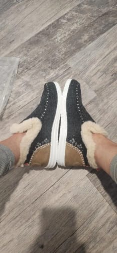 Customer photo review of OrthoComfy - ergonomischer schmerzlindernder Komfortschuh - Plüschgefüttert