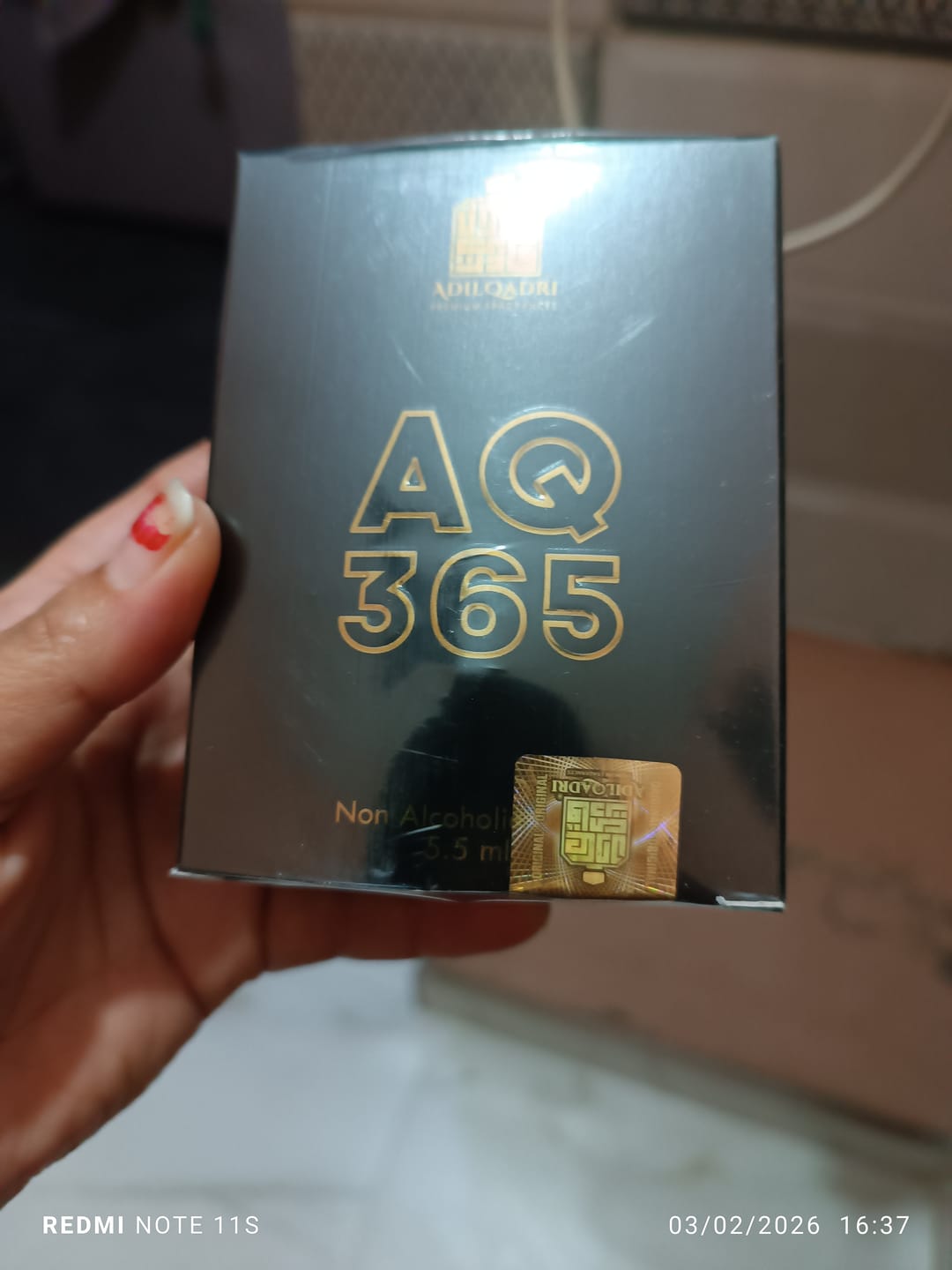 Customer photo review of AQ 365 Luxury Attar Perfume