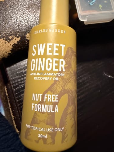 Customer photo review of [Nut-Free] Sweet Ginger Dry Oil for Sensitive Skin