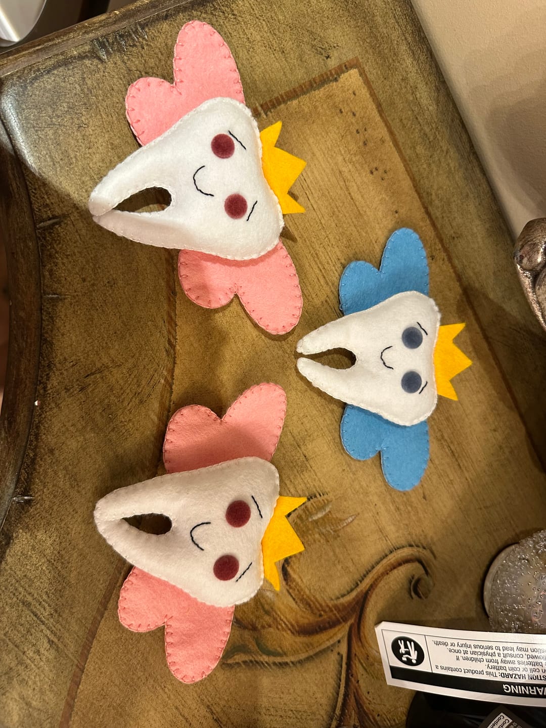Customer photo review of Premium Wool Blend Craft Felt Sheets - Value Packs