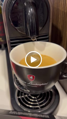 Customer video review of Italian Coffee Cup and Saucer - Black Collection