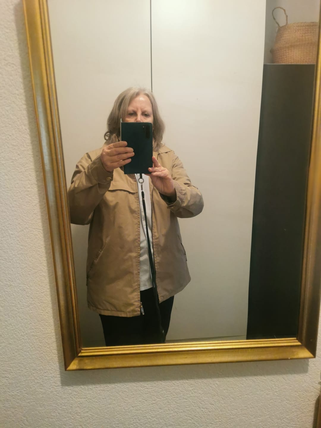 Customer photo review of Veste imperméable beige XL vintage