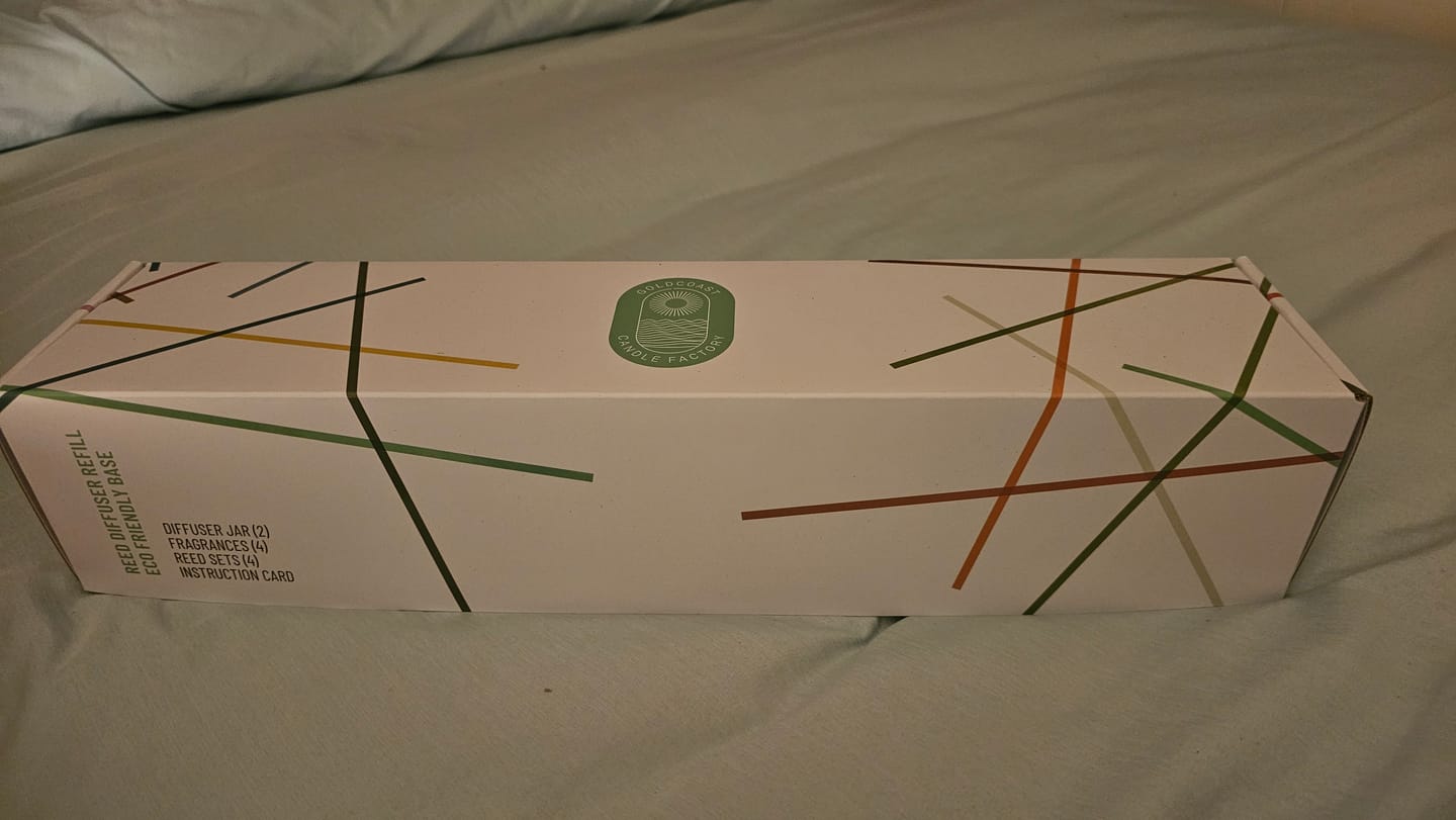 Customer photo review of Twin Pack Reed Diffuser Kit