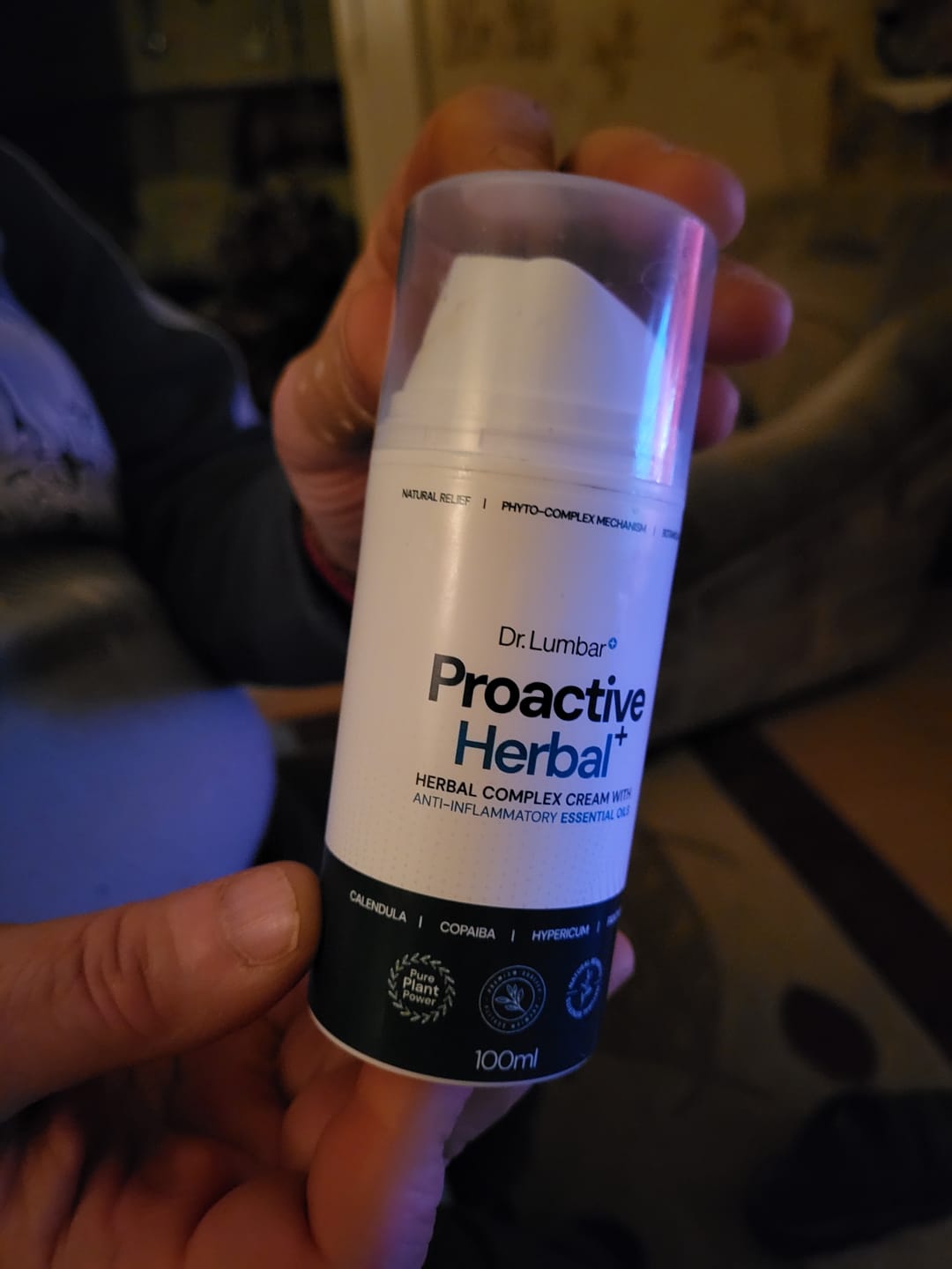 Customer photo review of Proactive Herbal+ Speciális Gyógynövény Krém Izmokra, Ízületekre, Talpi Bőnyére