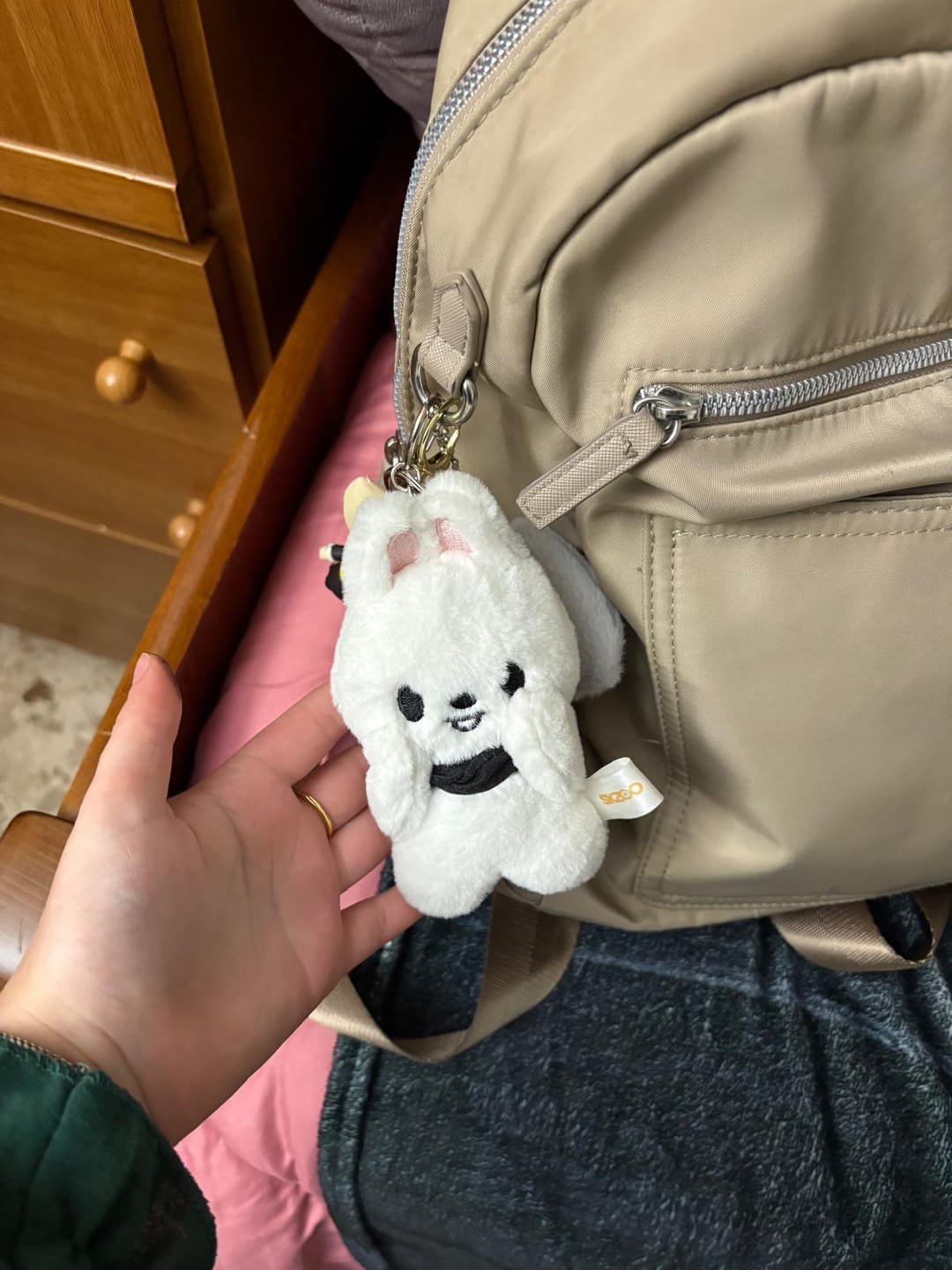 Customer photo review of Kpop Doll Magnetic Keychain