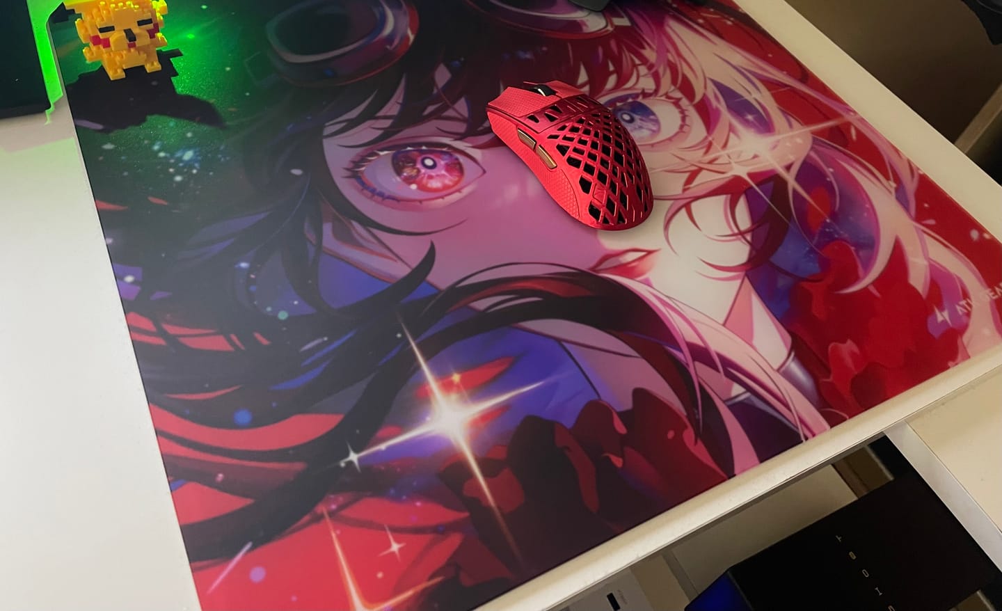Customer photo review of ATK Crimson Cam Mousepad