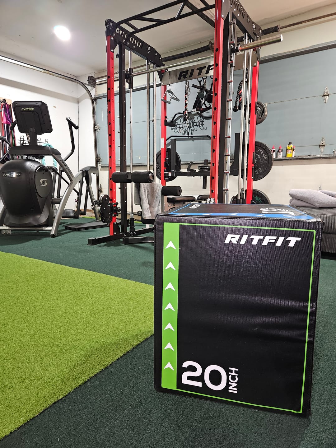 Customer photo review of RitFit 3-in-1 Plyo Box Soft Foam Box Jump Platform