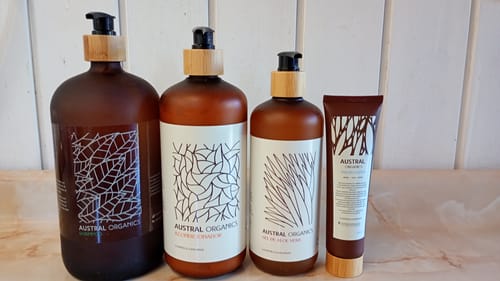 Customer photo review of 40%OFF Shampoo vidrio + Acondicionador vidrio + Mascarilla capilar de regalo !