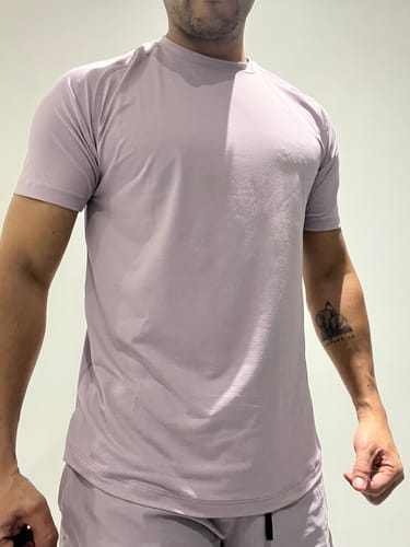 Customer photo review of Artial Performance Tee - Lavender