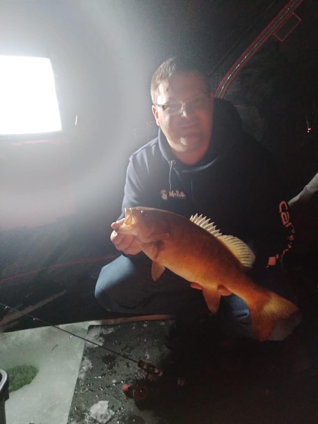 Customer photo review of Custom Carbon Ice Rod