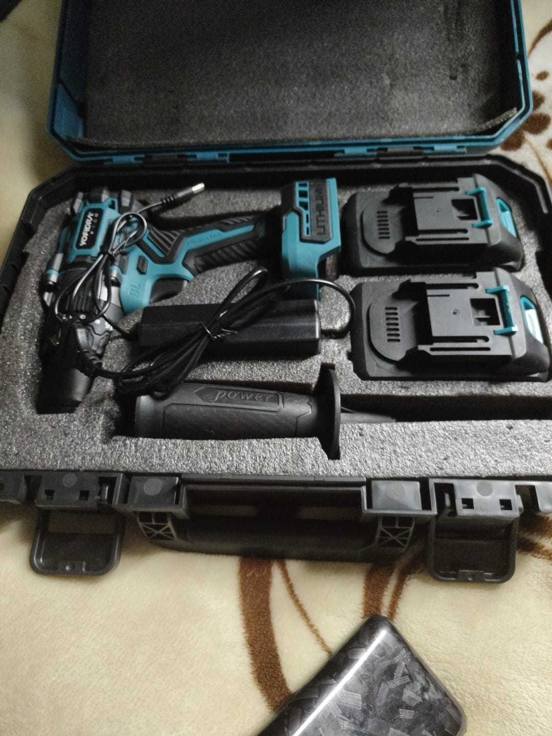 Customer photo review of Yofidra 13mm 130N·m Brushless Impact Drill Set - Compatible with Makita 18V Battery