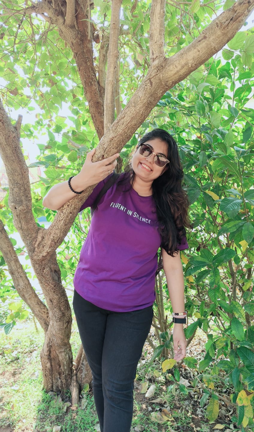 Customer photo review of Fluent In Silence: Literature Tee [LIMITED EDITION]
