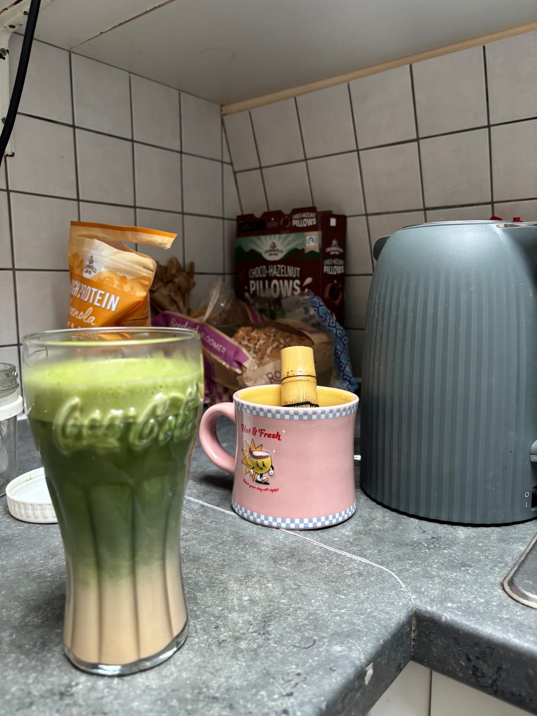 Customer photo review of Ceremonial Grade Matcha - 100g Pouch
