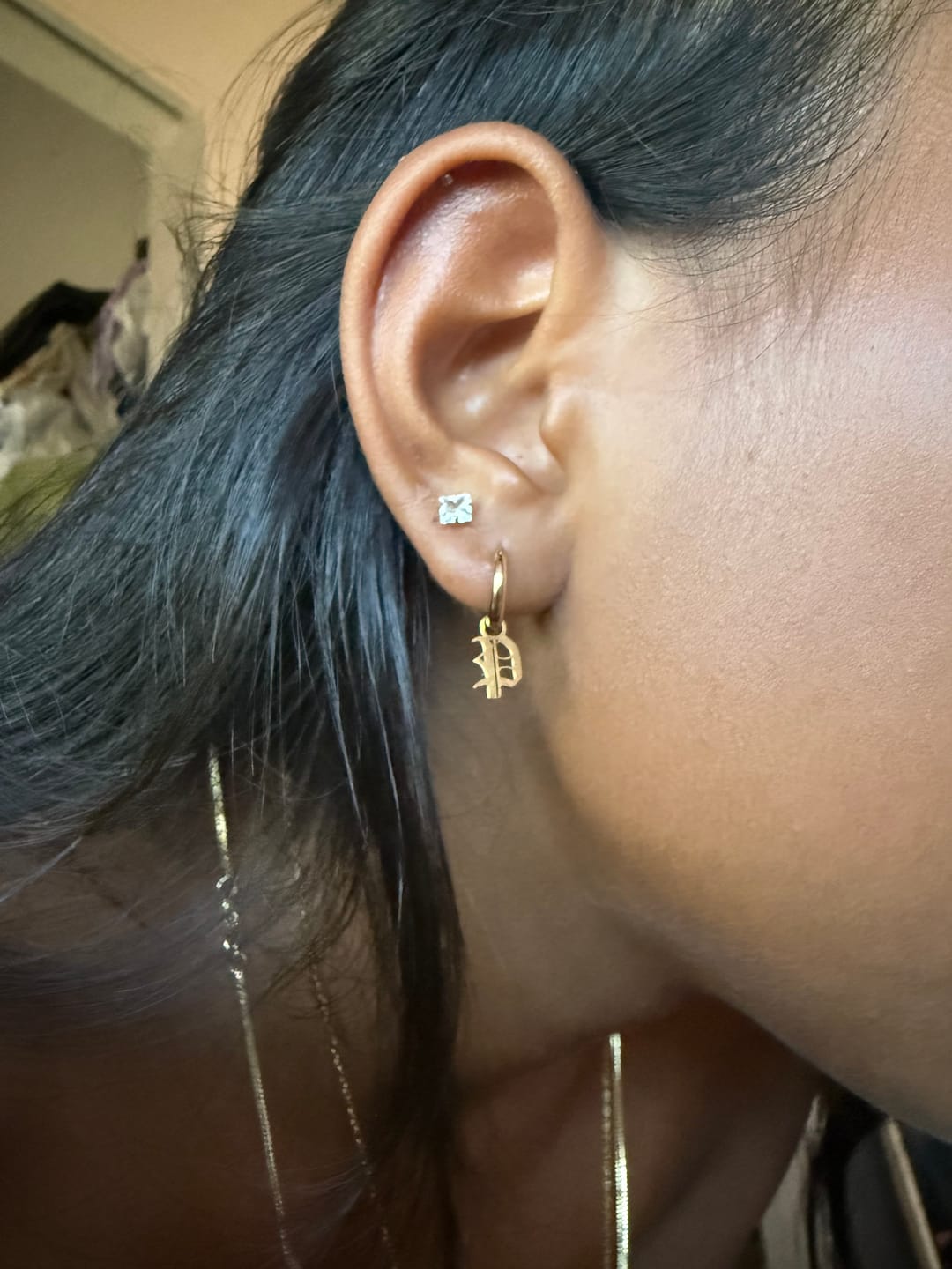 Customer photo review of Classic Diamond Charm