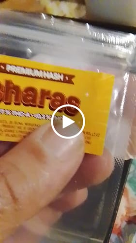 Customer video review of CHARAS THCA HASH